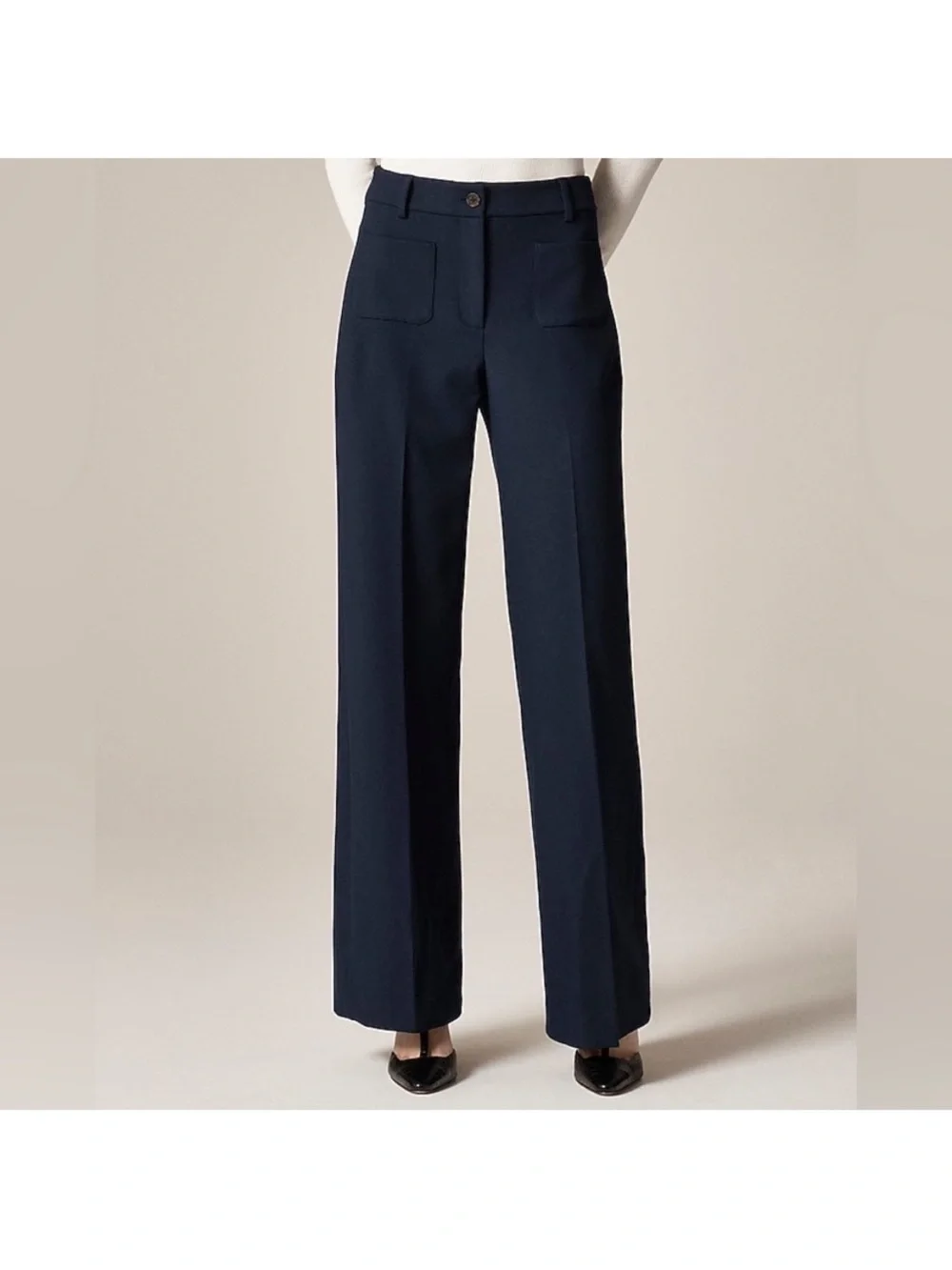 NWOT J. Crew | Carolina pant in four-season stretch | Navy | Size 6 (hemmed)